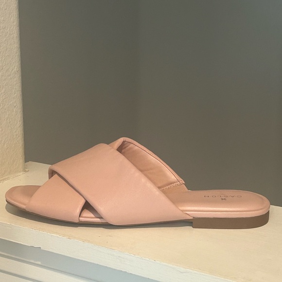 Caslon Women’s  Sandals Pink Top Cross Cushioned Straps Size 10M New - Picture 4 of 10